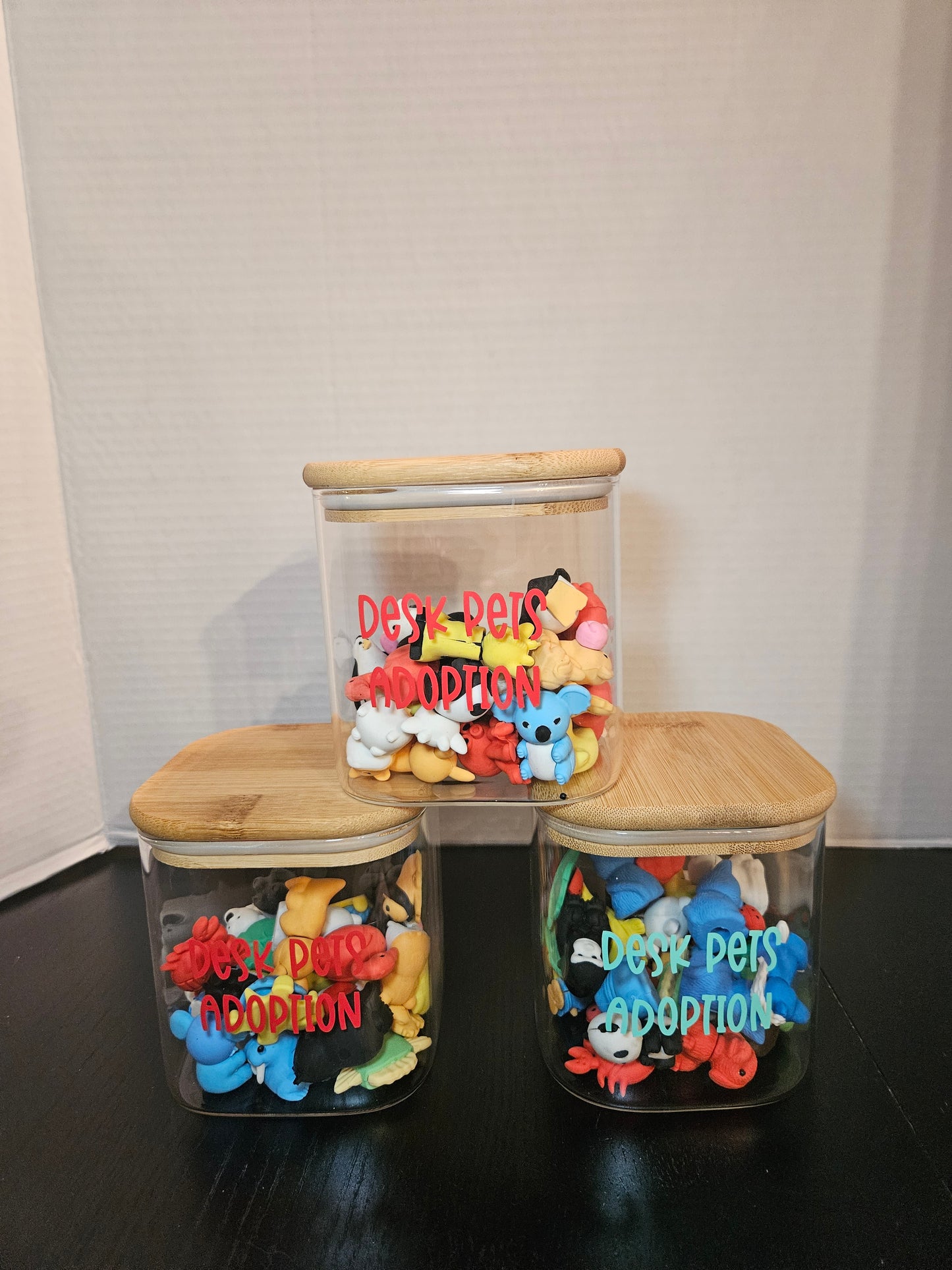 Desk Pet Jars