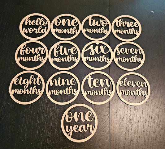Baby Monthly Milestone